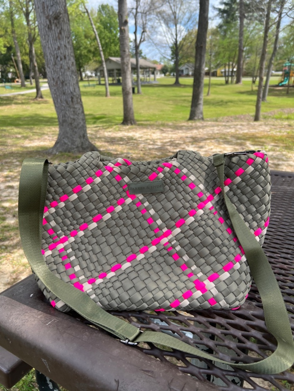 Parker & Hyde Woven Tote (NWOT)